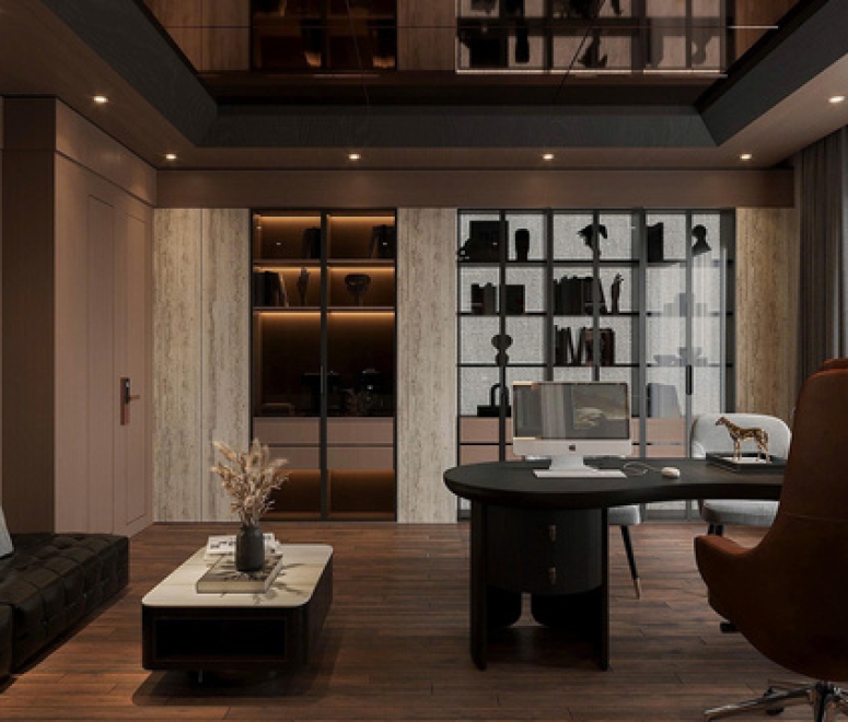 Thi Công Phòng Làm Việc Hiện Đại Diện Tích 30m2 Sang Trọng Và Tối Ưu Công Năng