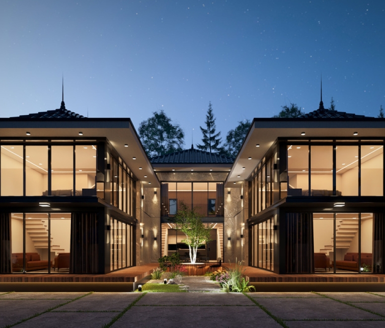 THIẾT KẾ TRỌN GÓI BIỆT THỰ 345M2 TẠI CẨM LỆ ĐÀ NẴNG